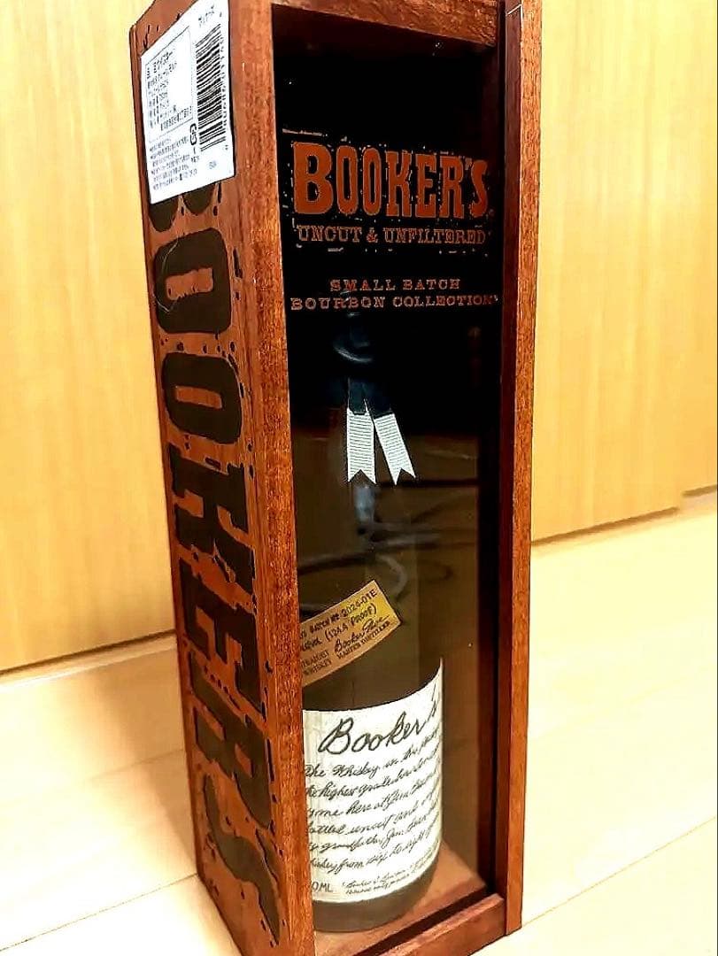 [新品] ブッカーズ 2024 バーボン 750ml 62.20％ 木製化粧箱