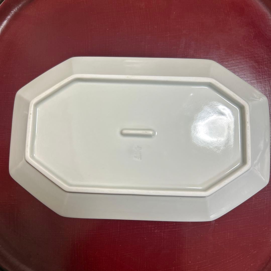 作家　陶芸作家　空萌工房 うさぎ 田口紀美子　八角皿