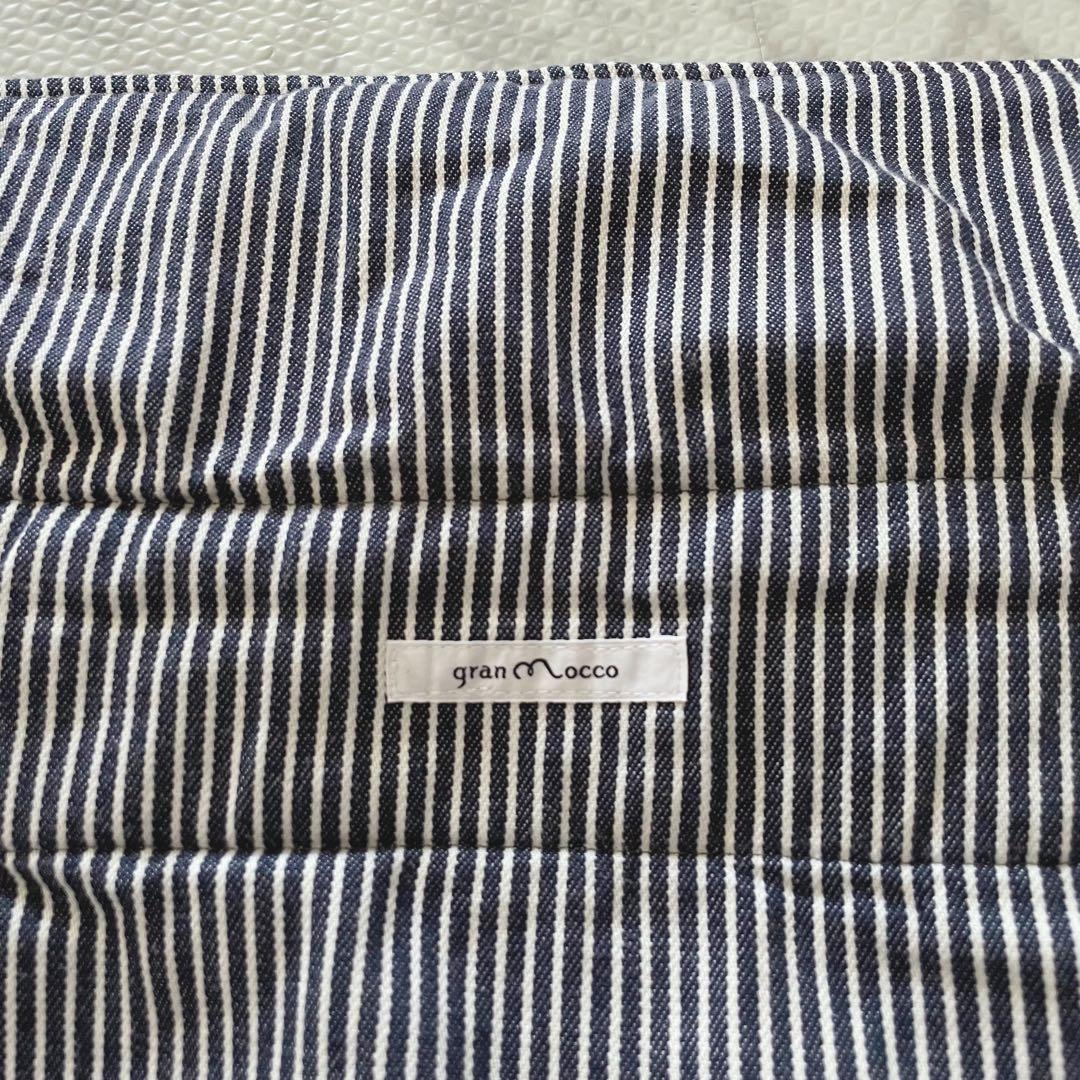 【定価20900円♡】グランモッコ おんぶ紐 抱っこ紐 紺 ネイビー ストライプ
