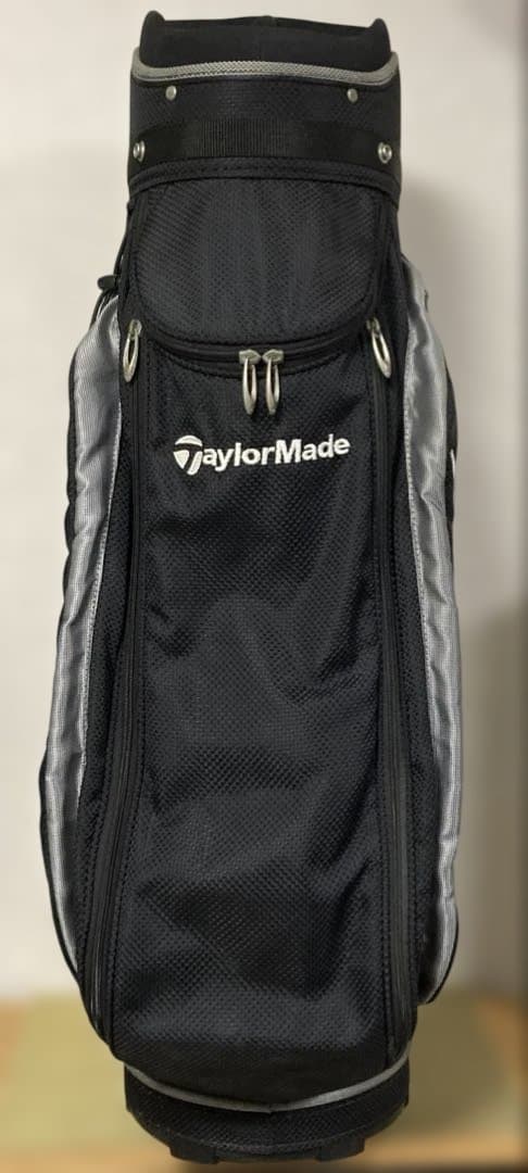 テーラーメイド/TaylorMade キャディバック　黒グレー　フードあり