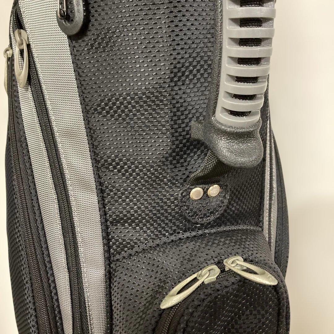 テーラーメイド/TaylorMade キャディバック　黒グレー　フードあり