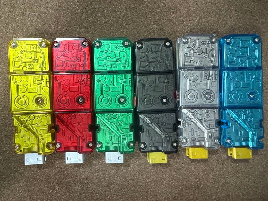 仮面ライダーW ガイアメモリコンプリートセレクション　ガイアメモリ6種