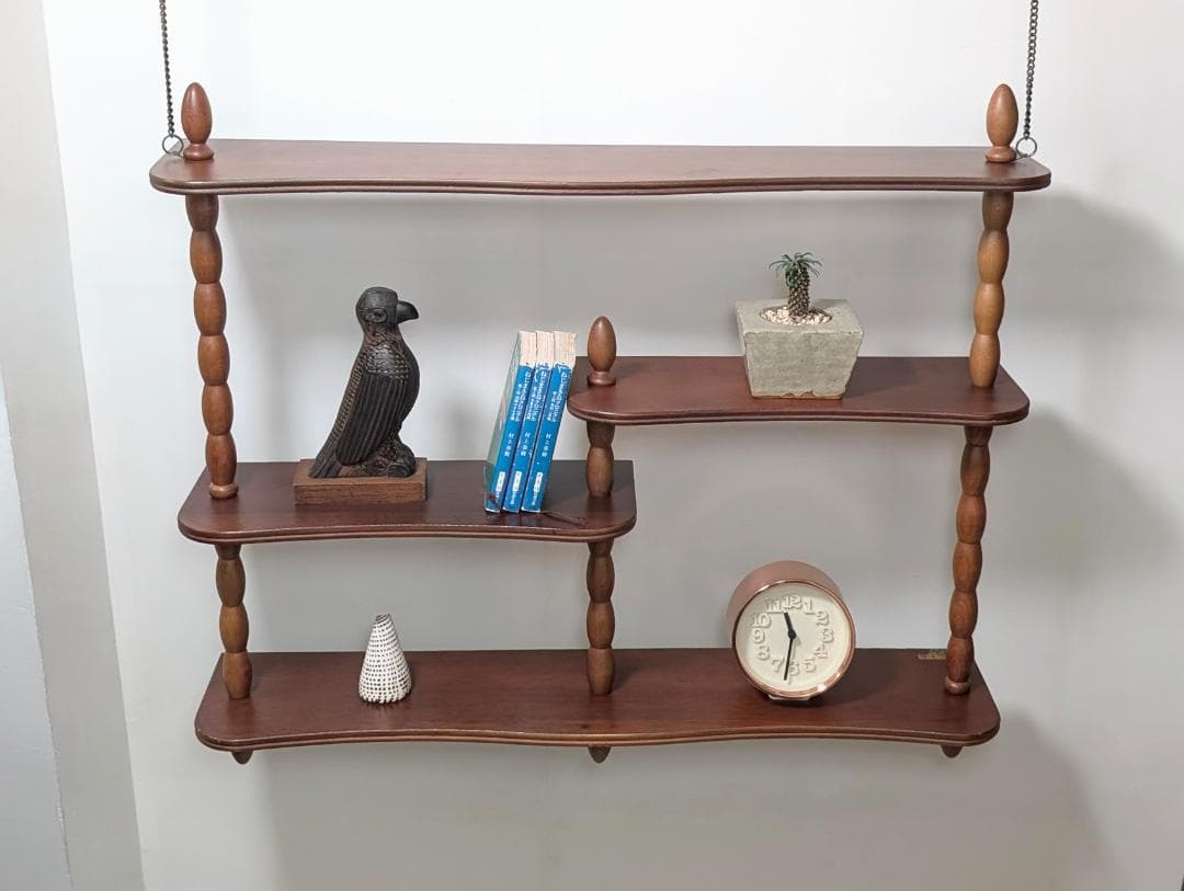 najico ナジコ 壁掛けシェルフ 壁掛け棚 飾り棚 ミッドセンチュリー