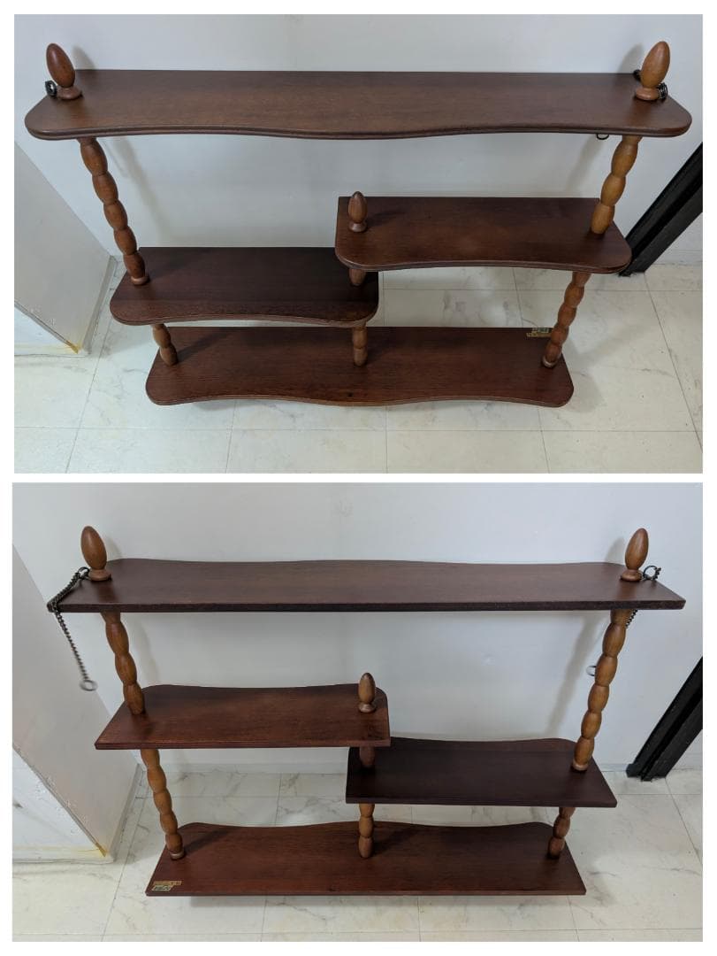 najico ナジコ 壁掛けシェルフ 壁掛け棚 飾り棚 ミッドセンチュリー