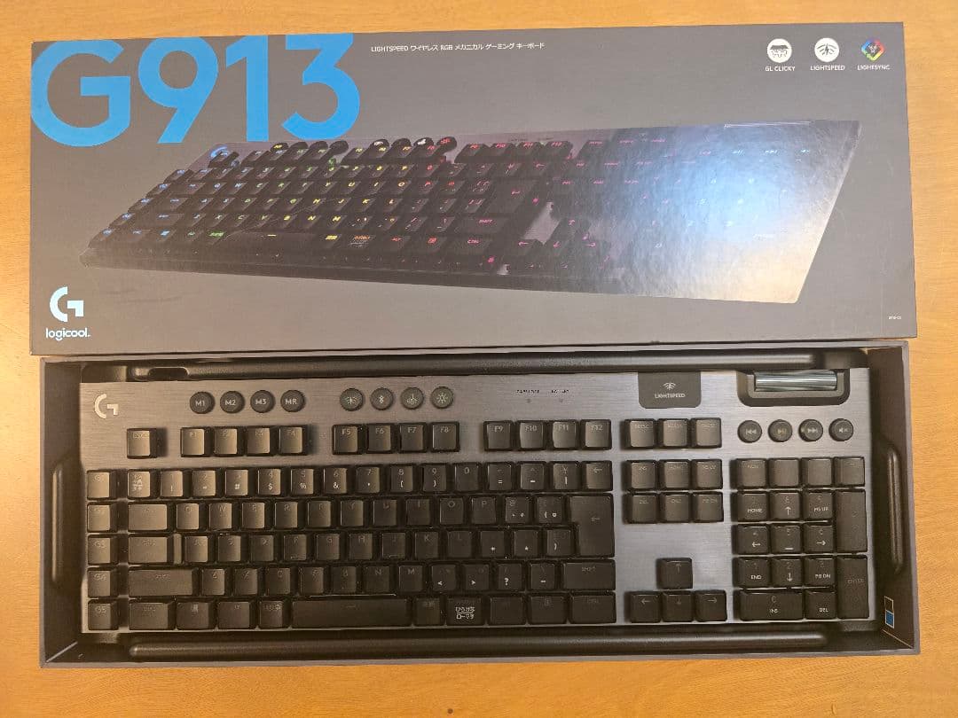 【美品】Logicool G913-CL ワイヤレスキーボード