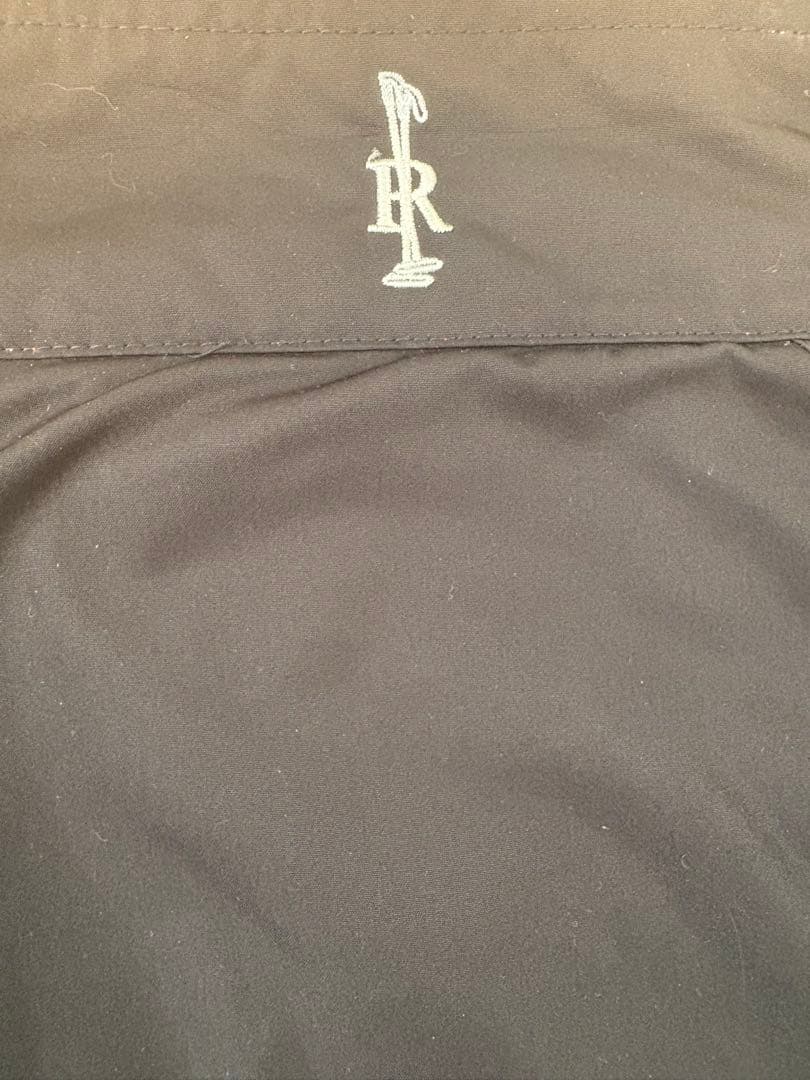 Polo by Ralph Lauren ブラックナイロンジャケットbigロゴM