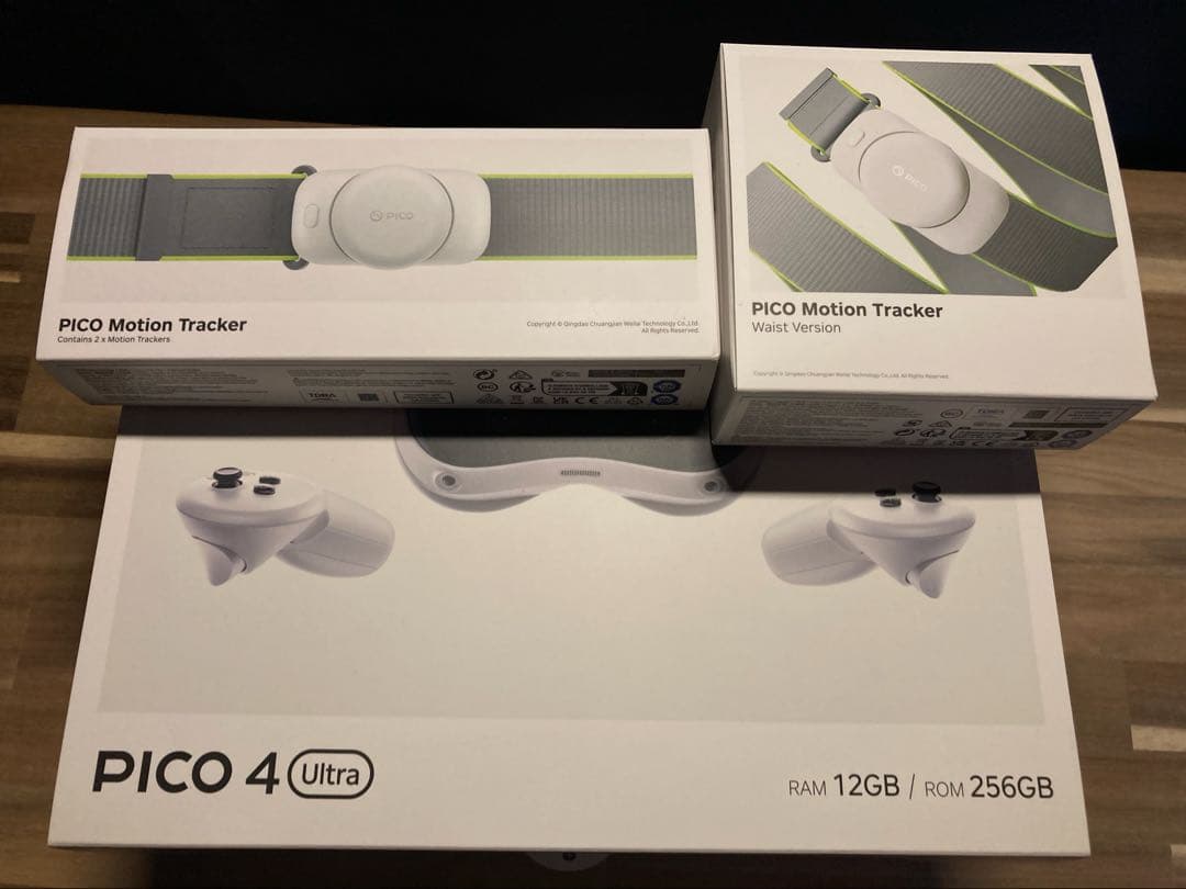 pico 4 ultra pico motion tracker セット