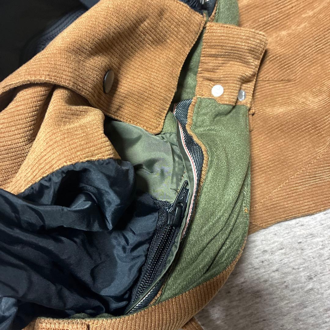 【廃盤品】burton コーデュロイ　ワイドカーゴパンツ