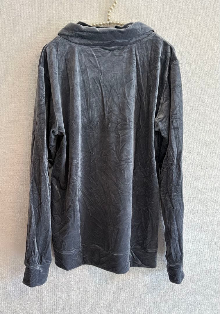 マーク&ロナ ベロアシャツ 定価39,600円 48（L）グレー