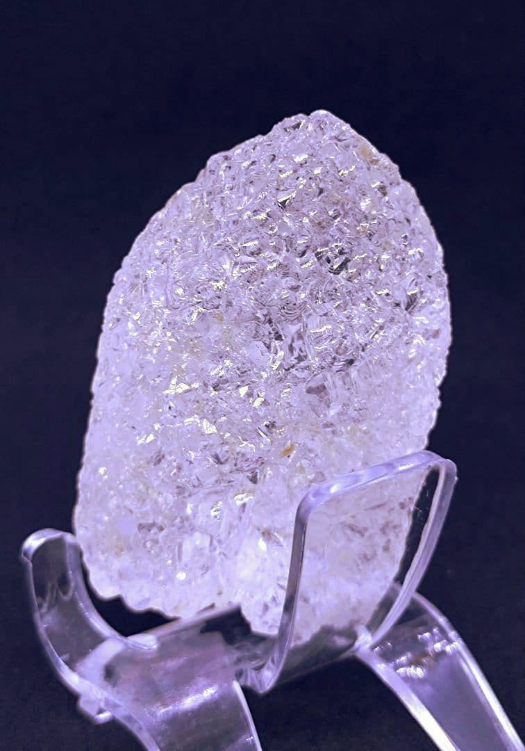 ブラジル産　エッチドクォーツ　蝕像水晶　ポイント　瞑想　癒やし　浄化　魔除け