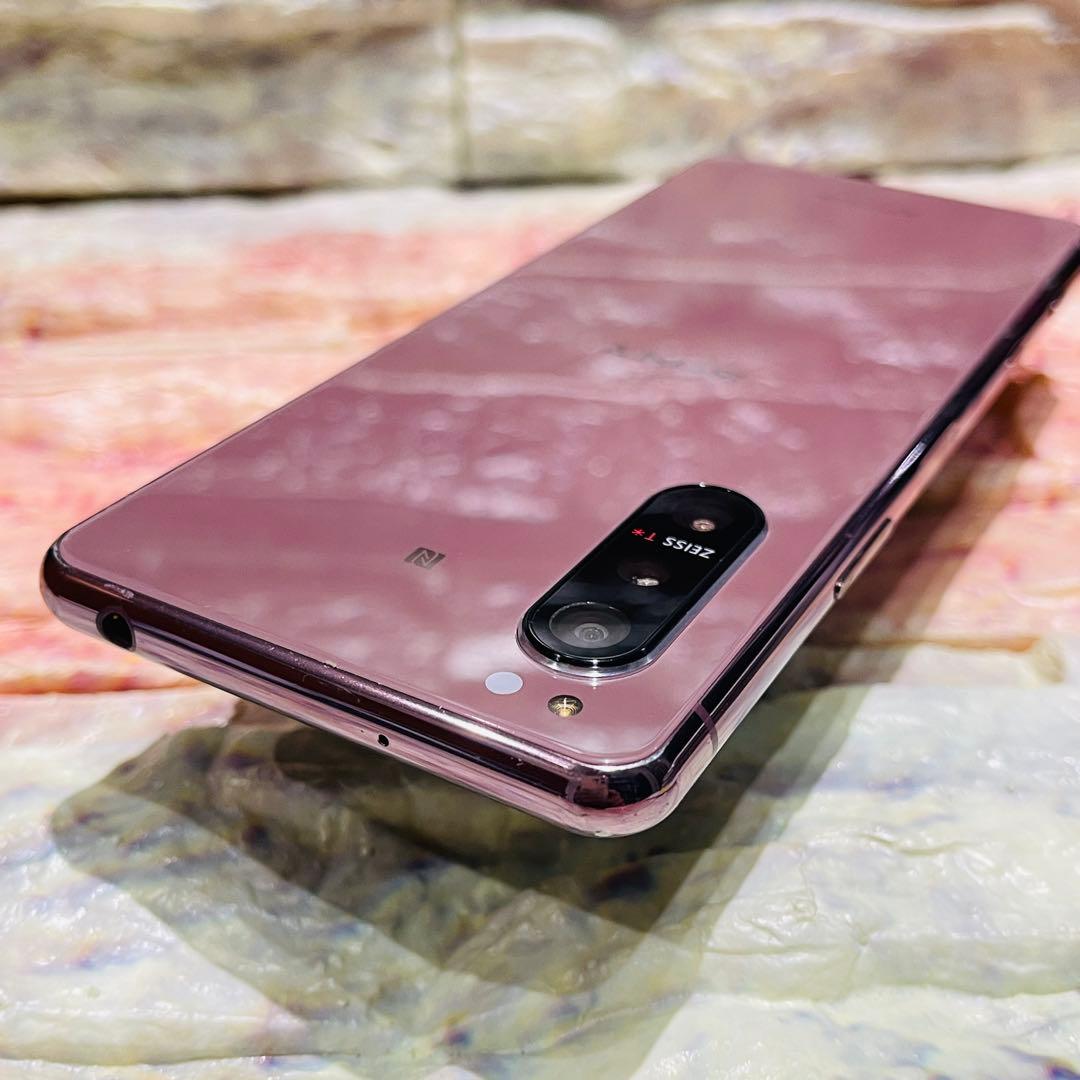 SIMフリー Xperia 5 Ⅱ 128GB ピンク 電池良好