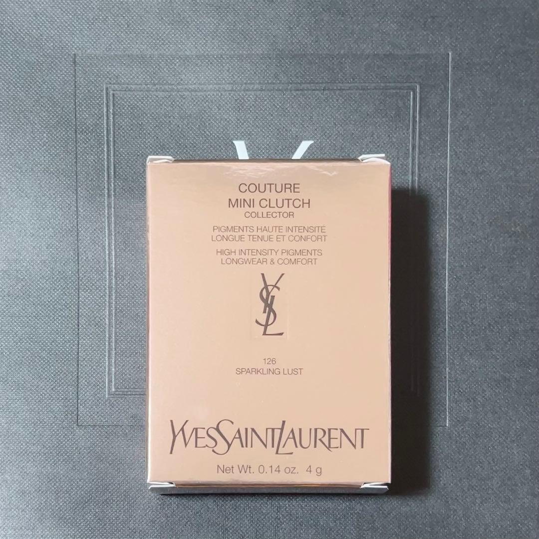 YSL イヴサンローラン クチュールミニクラッチ126 スパークリングラスト 3