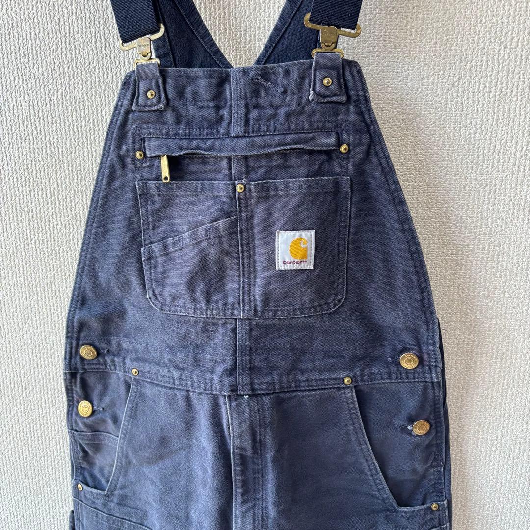 Carhartt ダック ダブルニー オーバーオール 32 カーハート ワーク