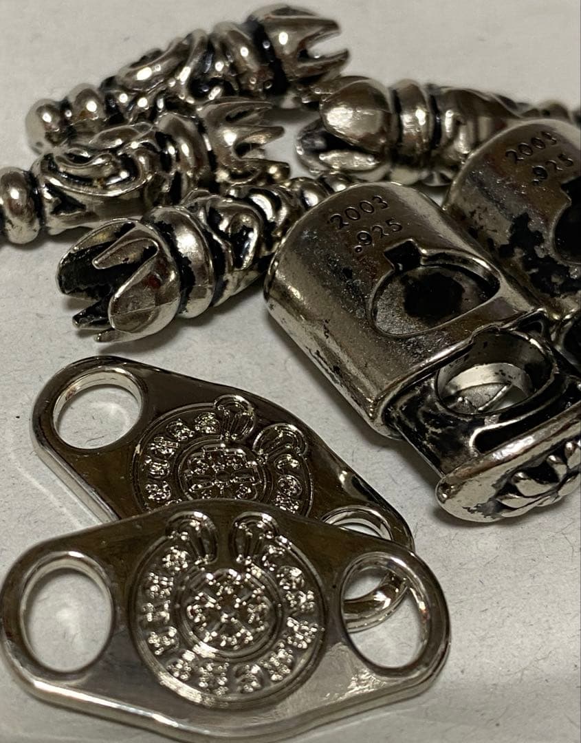 スニーカー用カスタムレースアクセサリー　シューレーパーツ　【一点物】