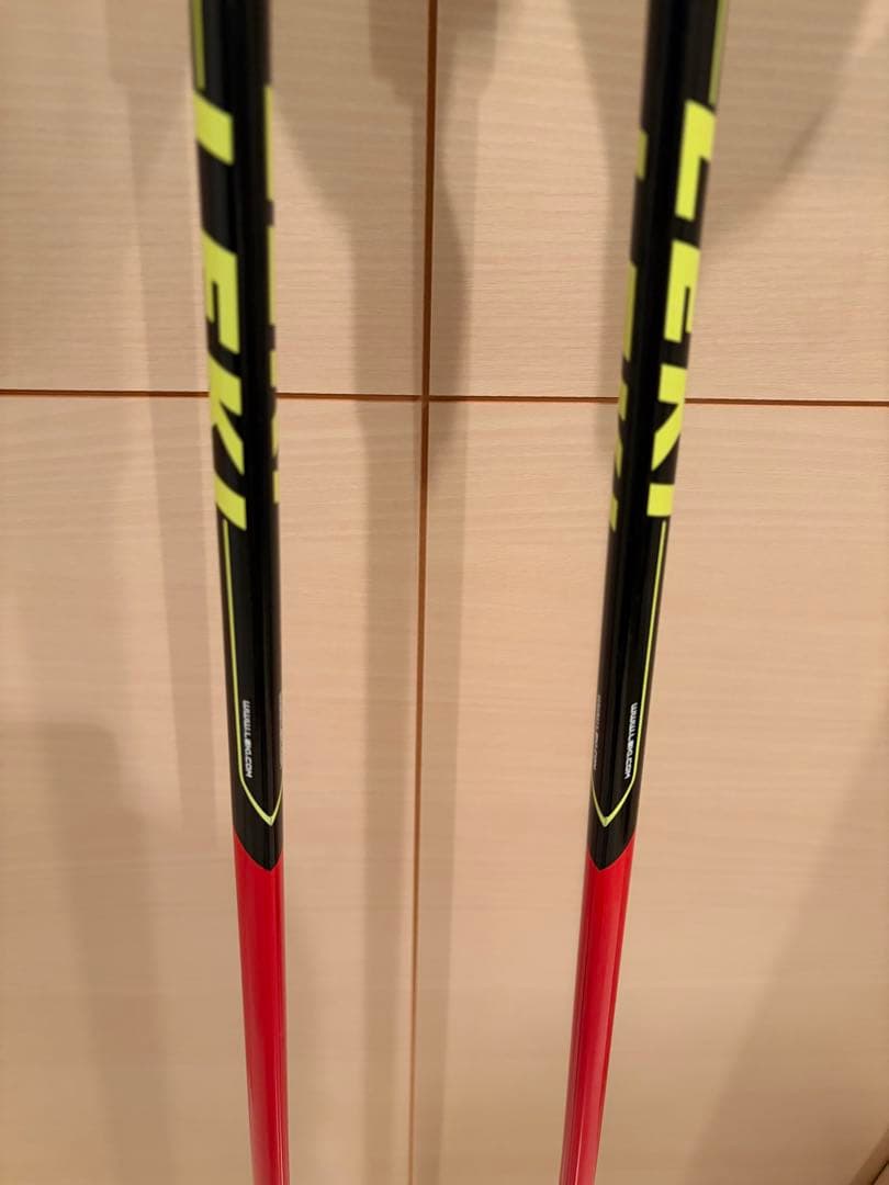 LEKI レキ スキーポール SLストック パンチガード付　115cm