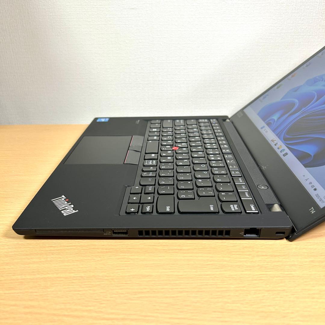 美品 Lenovo ThinkPad T14 Gen2 i5 16GB オフィス