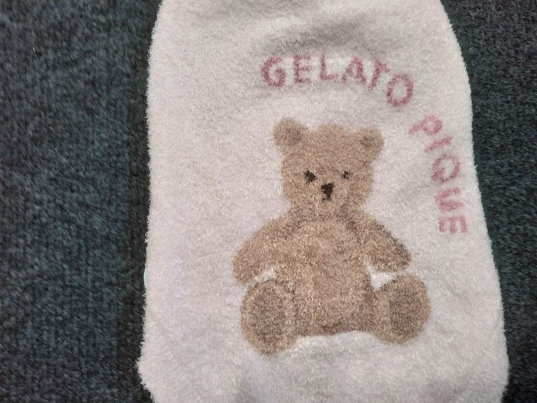 tomo ジェラートピケ　ベアジャガードプルオーバー新品タグ付き　Mサイズ