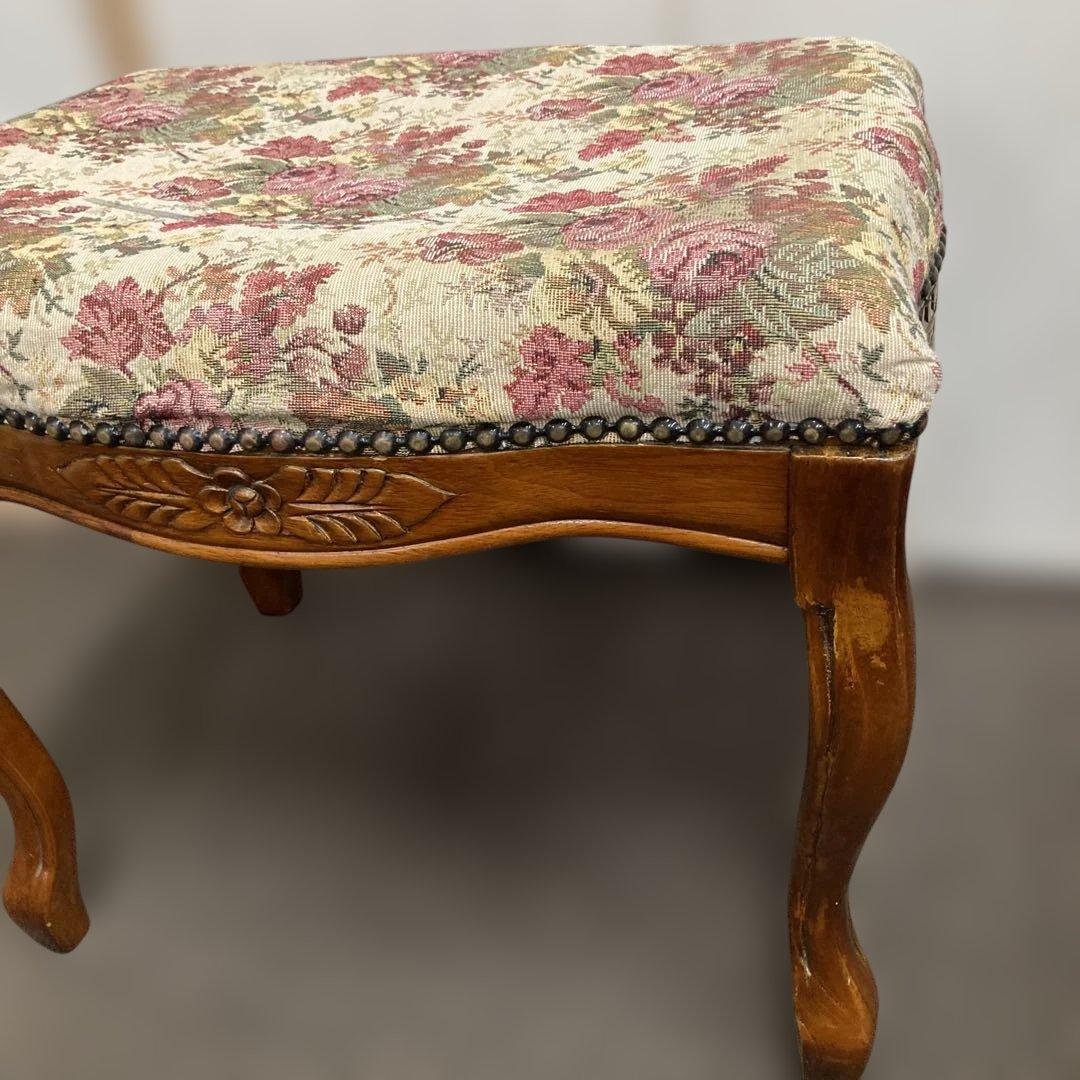 アンティーク調 ローチェア