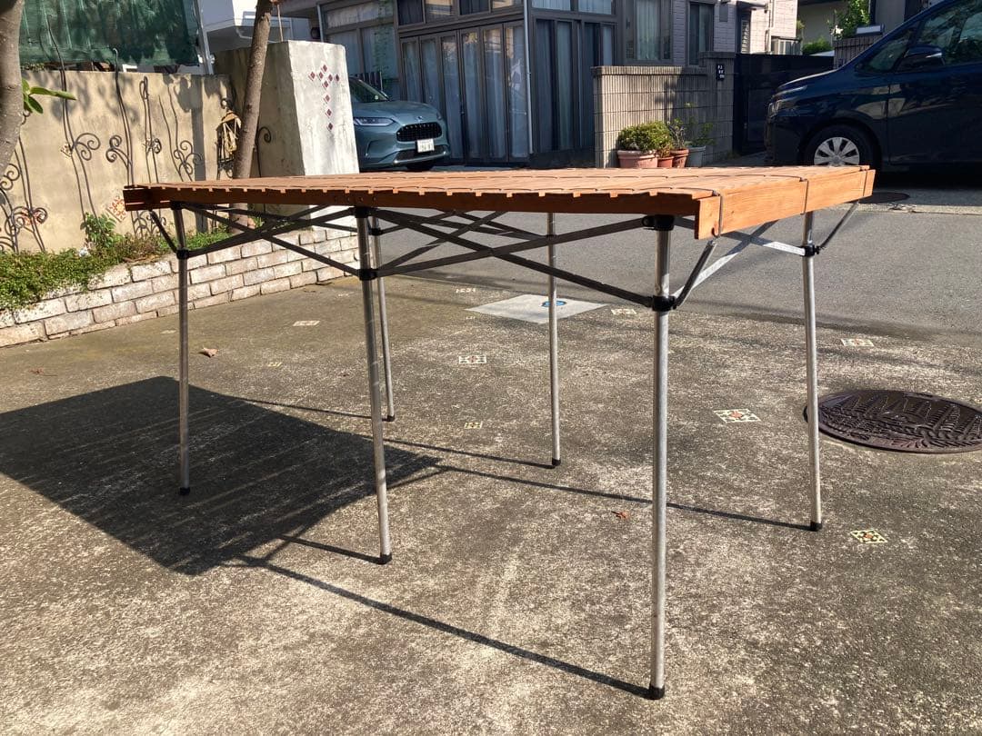 80年代lallemandキャンプテーブル