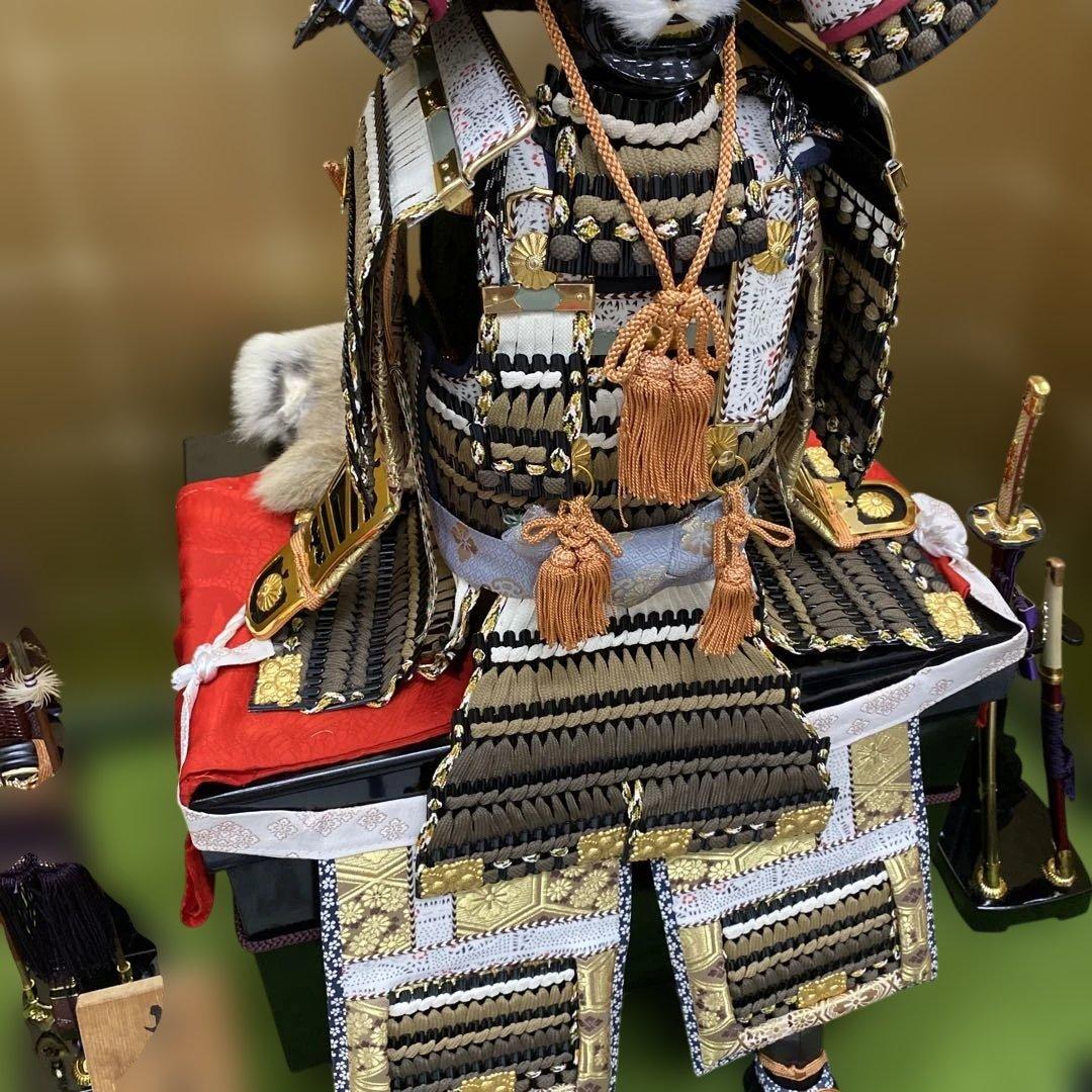 ☆五月人形　鎧兜　東都二代　暁山　小柴暁山作☆