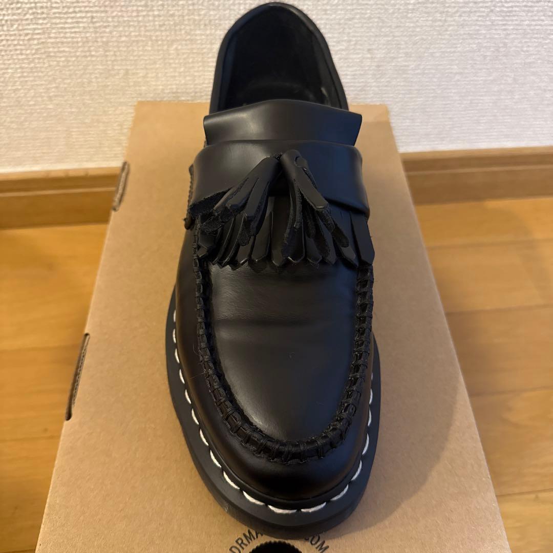 Dr. Martens ホワイトステッチ タッセルローファー UK7