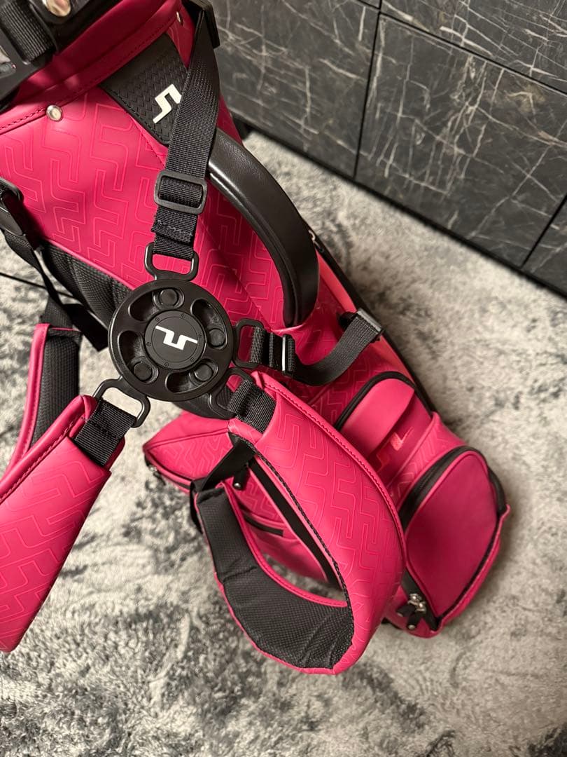 J.LINDEBERGスタンド式キャディバッグ　べゼルコラボ