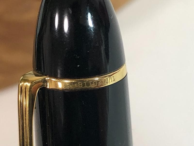 MONTBLANC　モンブラン　万年筆　No.149　ニブ18K　インク付き