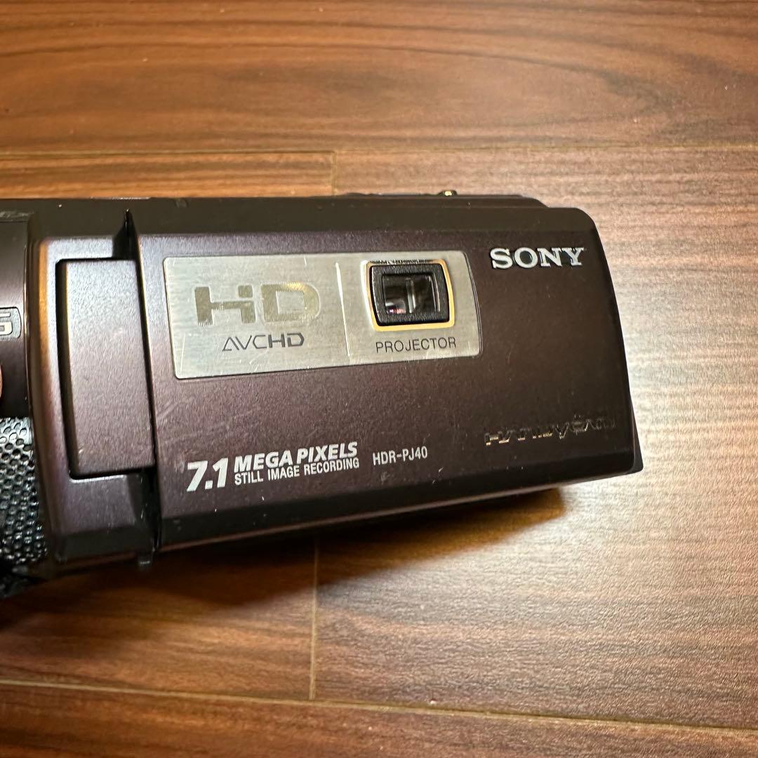 SONY HDR-PJ40V ビデオカメラ 1429