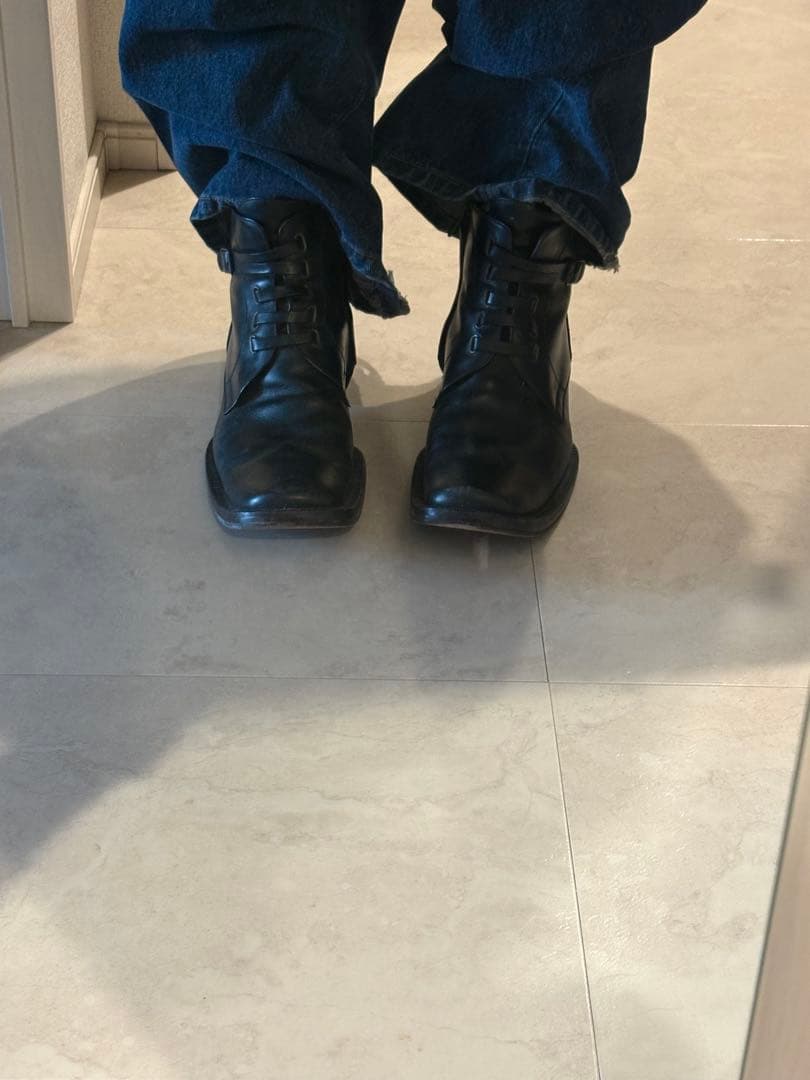 靴 JEAN PAUL GAULTIER archive leather shoes