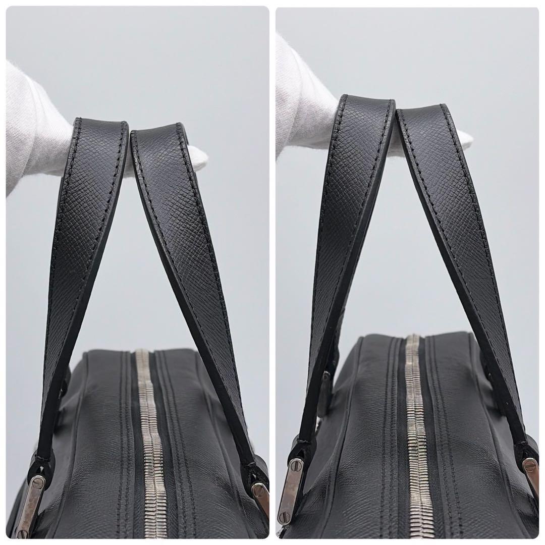 【美品】ルイヴィトン ビジネスバッグ イゴール　タイガ　ブラック 黒