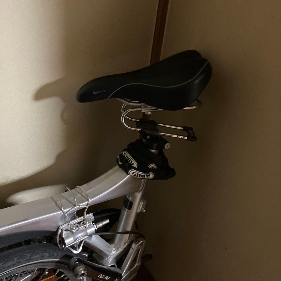 birdy バーディー P9 折り畳み自転車 シルバー Bianchi R&M社