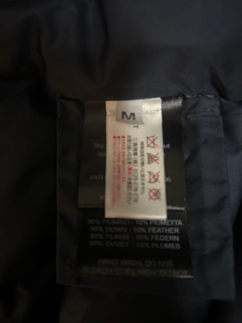 【ニコちゃん】Bark ダウン ニット ネイビー 44