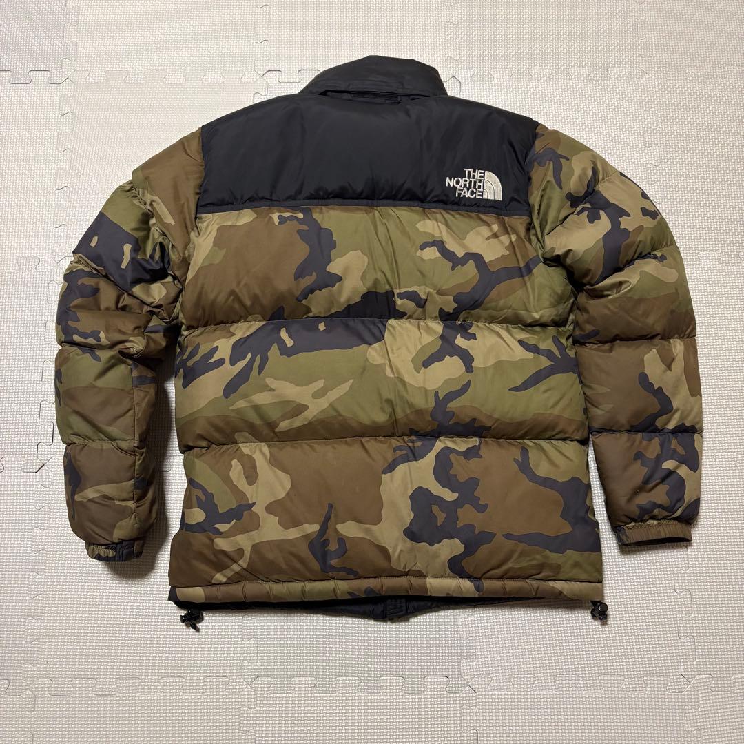【最終値下】THE NORTH FACE　L 迷彩ヌプシダウンジャケット