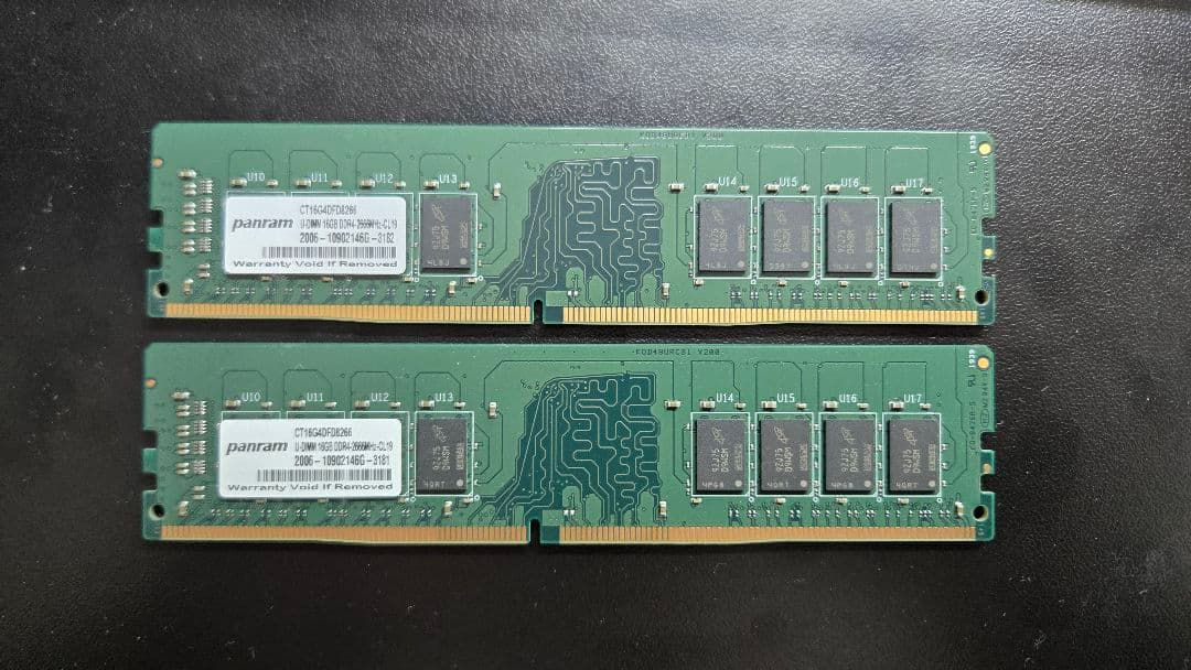 Crucial DDR4-2666 16GB×2(32GB)