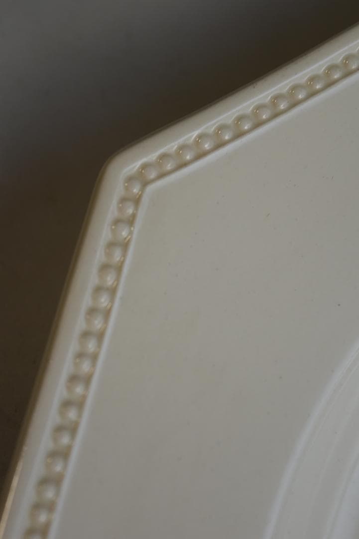 サルグミンヌ　オクトゴナル大皿（30㎝）フランスアンティーク