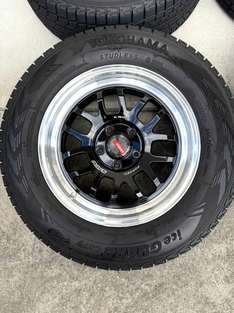 RAYS A-LAP-07X✨️スタッドレス ヨコハマアイスガード