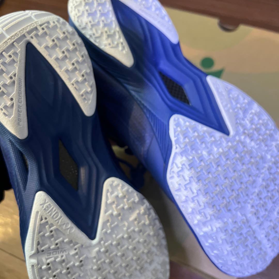 YONEX パワークッション エアラスZ ワイド 23.0 ネイビー