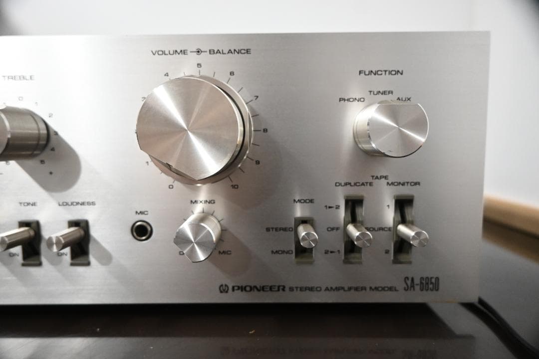 PIONEER プリメインアンプ SA-6850【整備品　動作品　美品】
