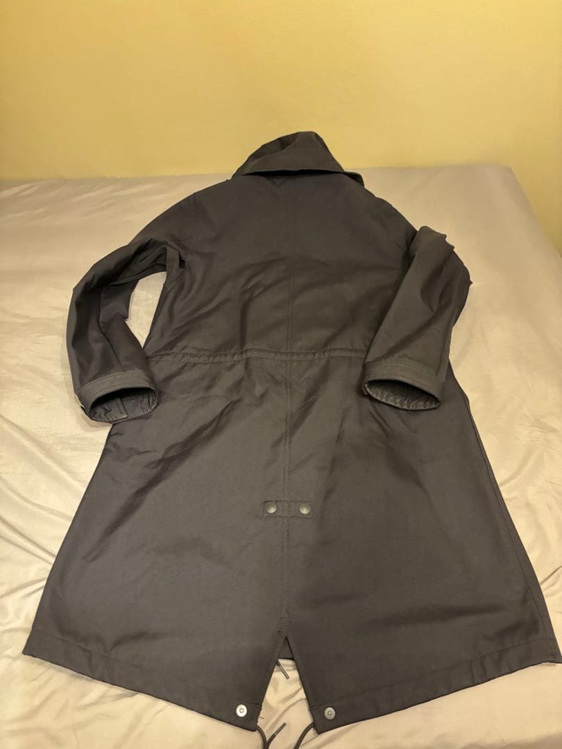 FRED PERRY フード付きモッズコート XS ダークグレー