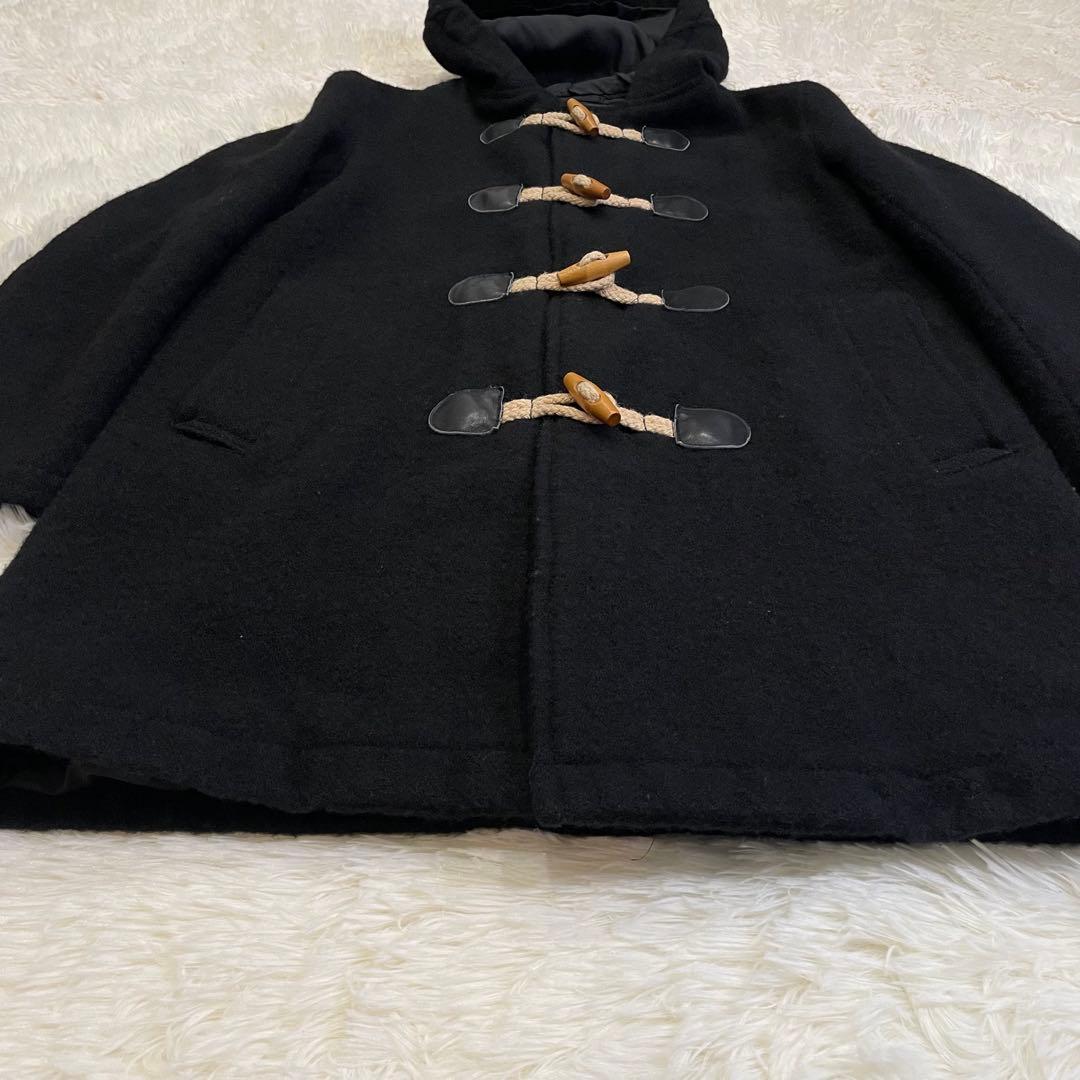 コムデギャルソン オム メンズ M相当 ダッフルコート ダークネイビー