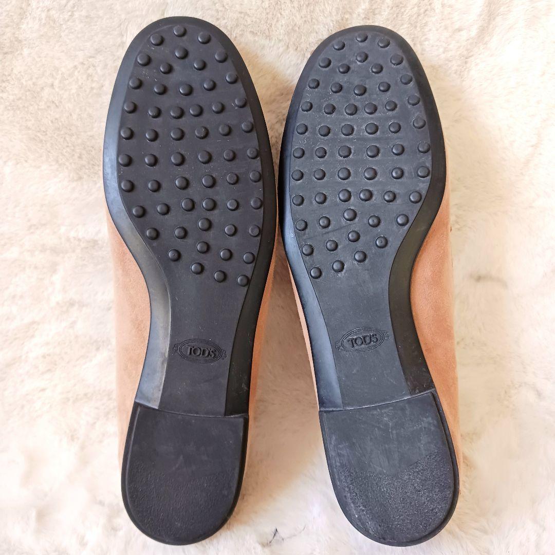 TOD'S　トッズ　ローファー　ビットローファー　金具　スリッポン　革　23cm