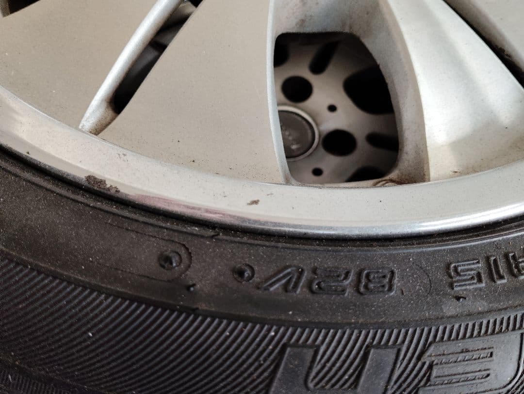 早い者勝ち！15インチ アルミホイール タイヤセット引き取り限定です！