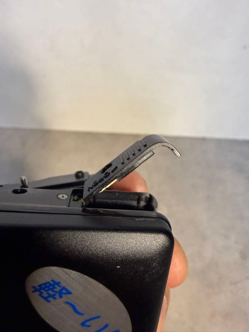 SHARP PiU JC-S100 カセットプレーヤー 日本製 90s ジャンク