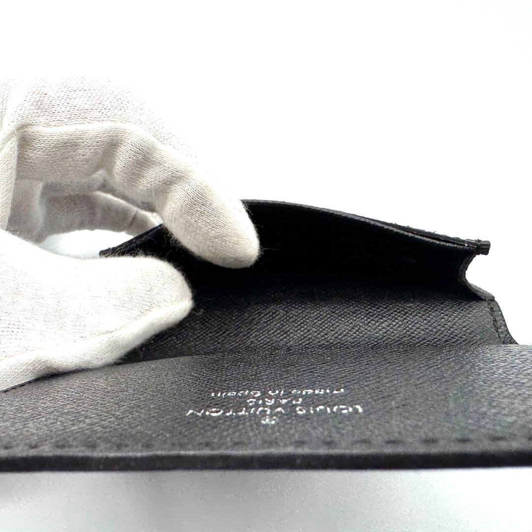 【極美品】ルイヴィトン アンヴェロップ カルトドゥヴィジット タイガ 名刺入れ