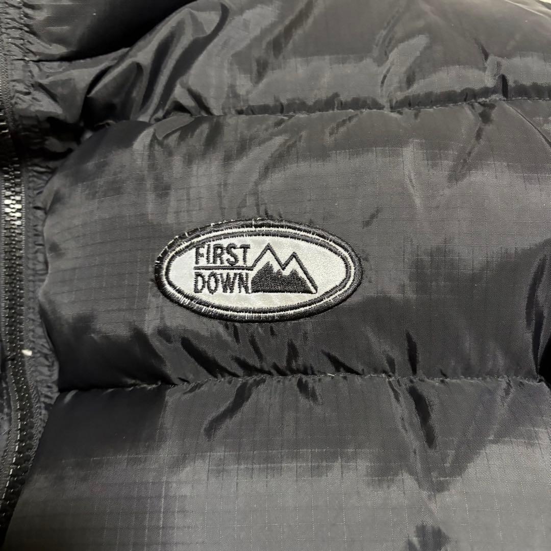 【美品】FIRSTDOWN ファーストダウン ダウンジャケット リバーシブル M