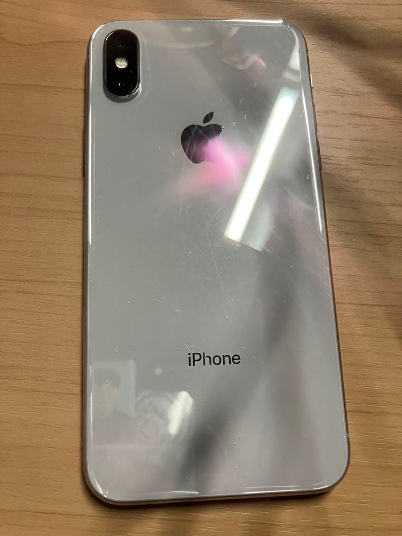 も*ら様 iPhone X 258GB シルバー 本体