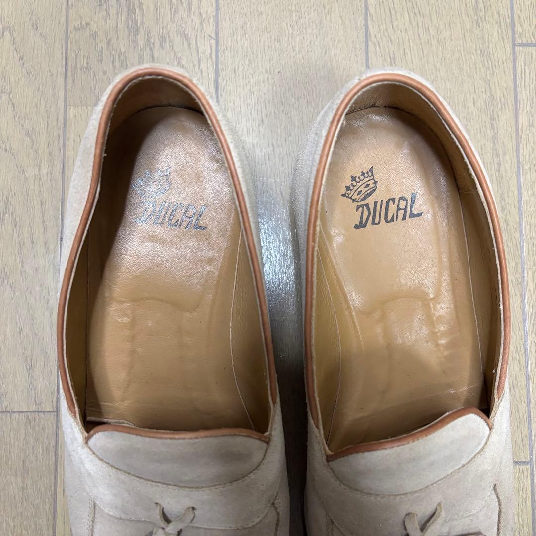 DUCAL（デュカル）　スエードタッセルローファー