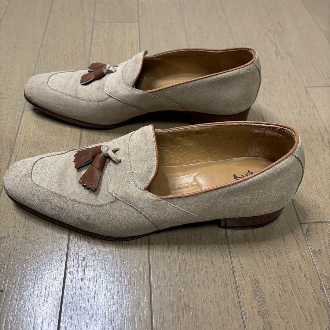 DUCAL（デュカル）　スエードタッセルローファー