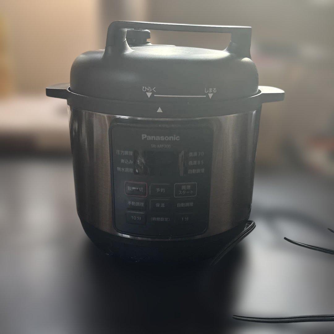 【週末セール】Panasonic SR-MP300-K 電気圧力なべ　2.0L