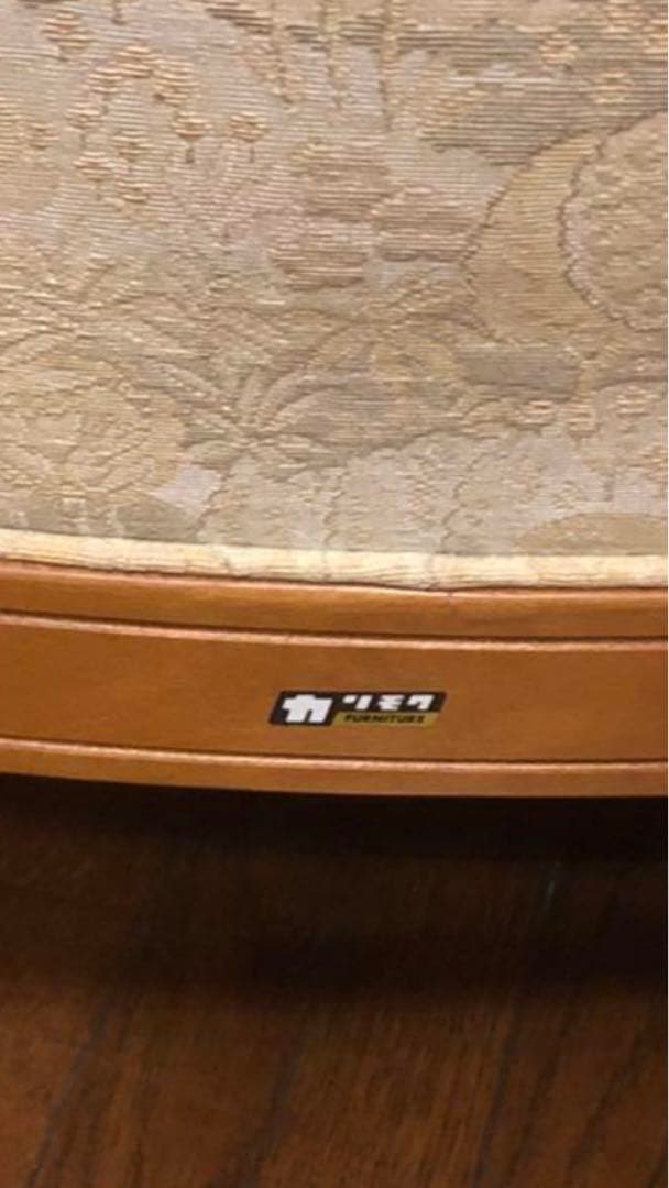 国内最高級ブランド♦️カリモク♦️ラタン　アームシングルチェア♦️2脚セット♦️送料込